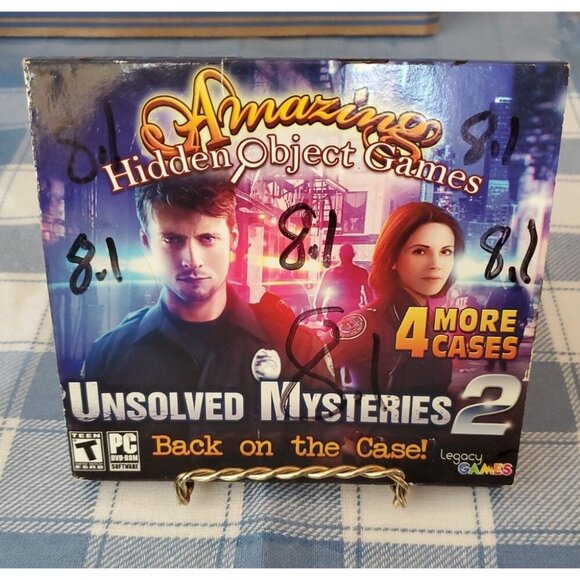 Unsolved Mysteries 2: Amazing Hidden Object Games DVD-ROM - Picture 1 of 3